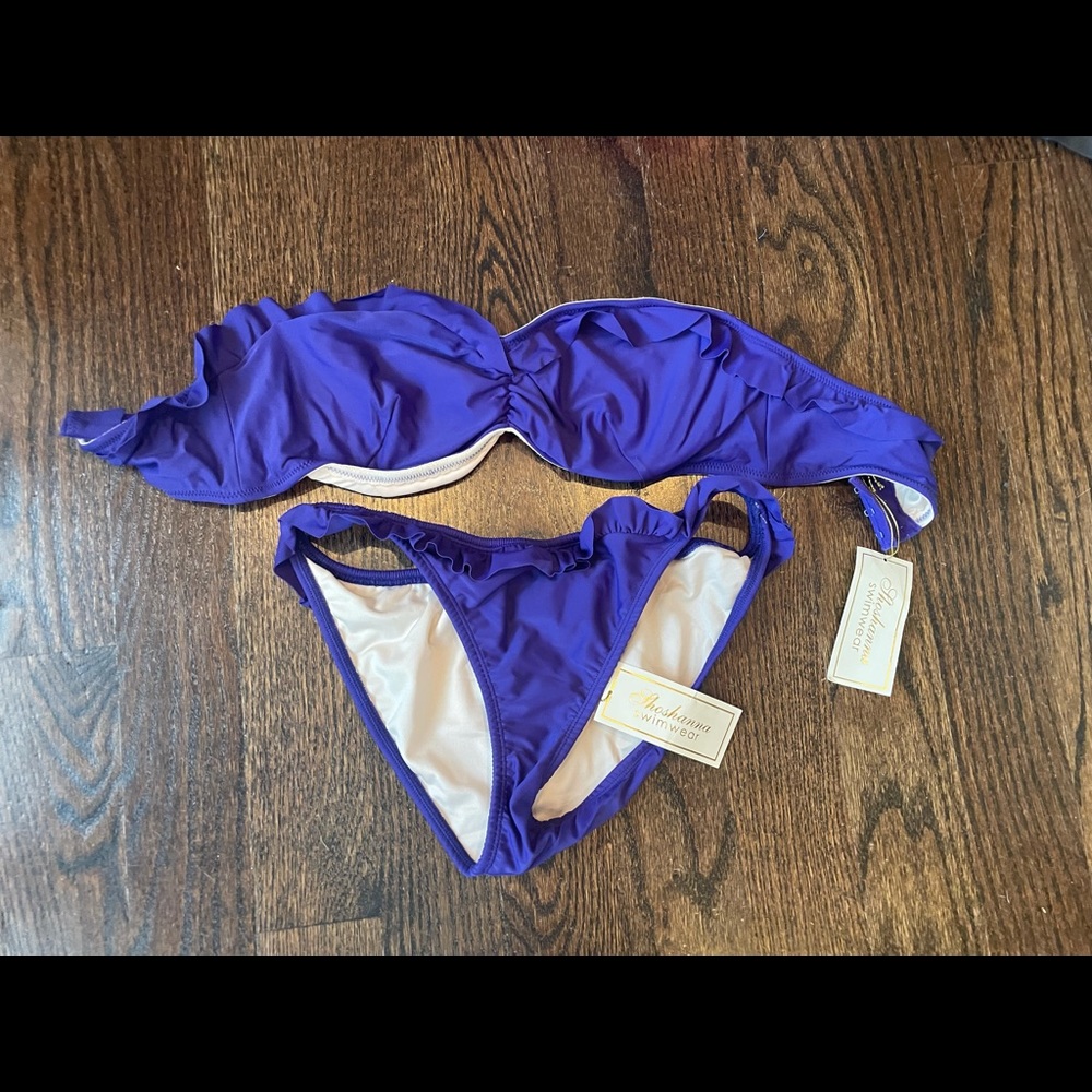 Shoshanna NWT bikini - large bottom, DD top
